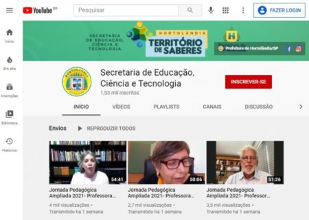 Hortolândia inicia ciclo de palestras sobre educação e tecnologia