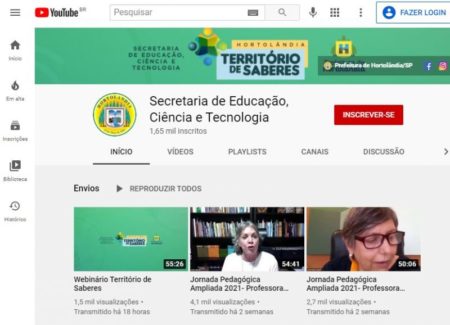 Educação na Rede é tema de webinário voltado a profissionais da rede municipal de Educação em Hortolândia