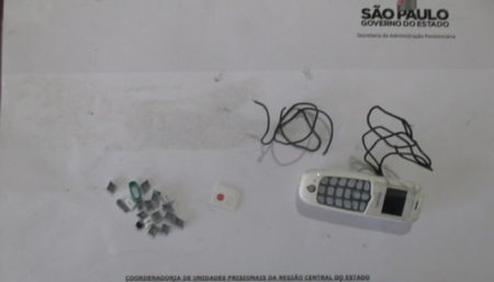 Visitante é flagrada com microcelular na PII de Hortolândia