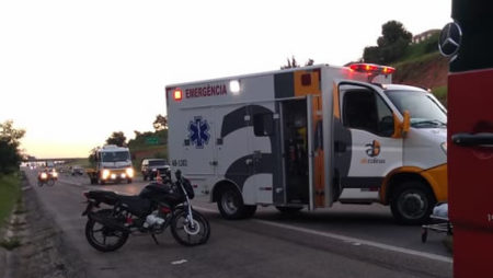 Motociclista fica gravemente ferido em acidente em Campinas