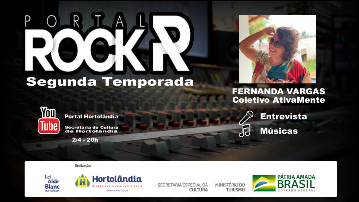Portal Rock recebe Fernanda Vargas do Coletivo AtivaMente