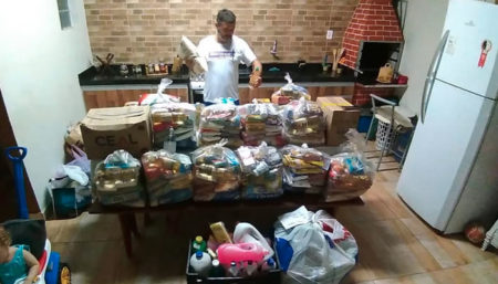 Projeto Águia realiza 2º Campanha de Arrecadação de Alimentos durante a Pandemia