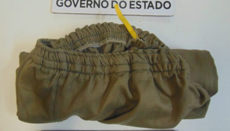 Agentes penitenciários do CDP de Limeira encontram K4 em cós de calça enviada a sentenciado