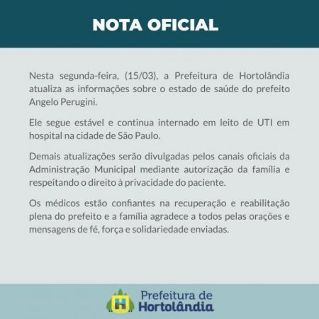 NOTA OFICIAL