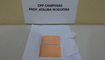 Droga K4 é enviada à sentenciado do CPP Profº Ataliba Nogueira