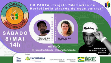 Mistura Livre inicia temporada com os responsáveis pelo projeto “Memórias de Hortolândia através de seus bairros”