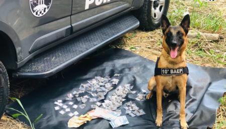 Baep prende homem com drogas no São Sebastião