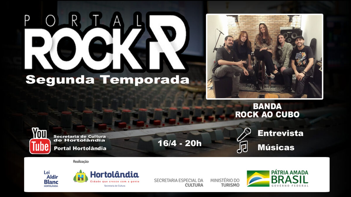 Portal Rock recebe a banda Rock ao Cubo no último episódio desta temporada
