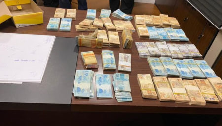 PF apreende quase meio milhão de reais em espécie no desdobramento da Operação Contágio