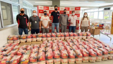 Campanha da Fiesp e do Sesi-SP já distribuiu 118 toneladas de alimentos não perecíveis