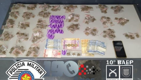 Dupla é presa com drogas no  Novo Ângulo