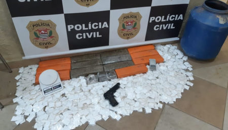 Polícia Civil detém dupla e apreende mais de 2 mil porções de drogas na região de Campinas