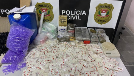 Drogas são apreendidas com casal em Campinas