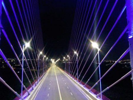 Para marcar o Dia Mundial do Autismo, Ponte da Esperança recebe iluminação azul