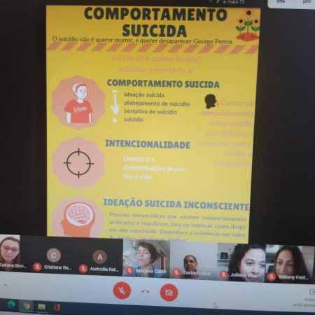 Formação auxilia servidores a identificar e prevenir atos suicidas
