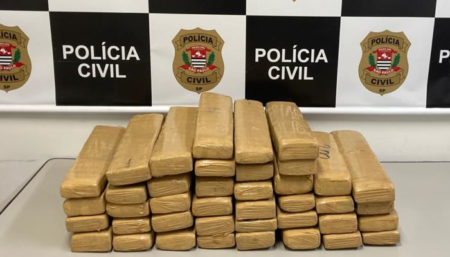 Polícia Civil apreende mais de 40 quilos de maconha em Jundiaí