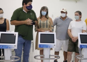 Monte Mor adquire três respiradores e imediatamente empresta ao Hospital