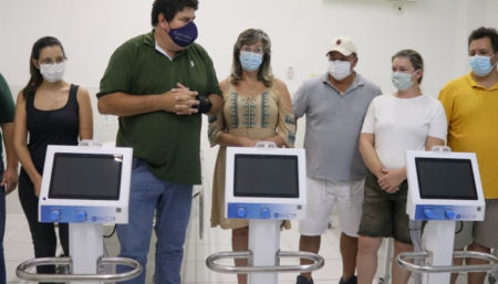 Monte Mor adquire três respiradores e imediatamente empresta ao Hospital