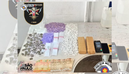 Casal é preso com drogas em Campinas