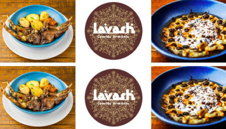 Clima de inverno é no restaurante Lavash