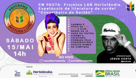 Mistura Livre recebe Carmen Bordalho do projeto “Conselheiro do sertão”