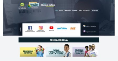 Prefeitura lança novo espaço virtual de aprendizagem: “Portal Educação na Rede”