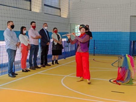Cier ganha espaço de convivência, que beneficiará 400 estudantes com deficiência