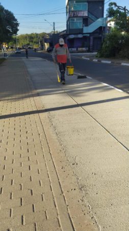 Ciclovia no entorno do Parque Chico Mendes ganhará nova pintura