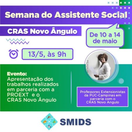 Trabalhos sociais da Prefeitura em parceria com PUC-Campinas são tema do debate nesta quinta-feira (13/05)