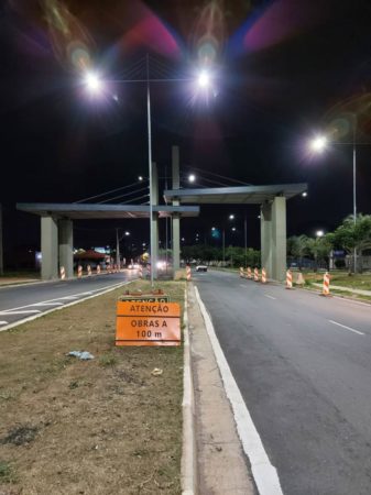 Neste sábado (15/05), trânsito na Av. São Francisco será interditado para realização da obra de novo portal