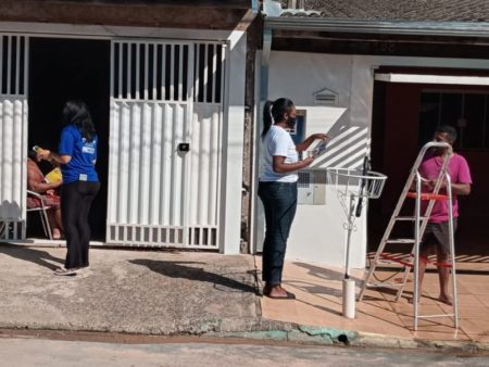 Educação ambiental conscientiza moradores do Pq. Orestes Ôngaro sobre descarte correto de resíduos