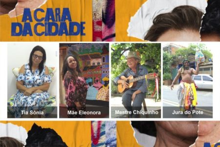 Projeto faz intervenção artística em homenagem aos moradores que são “A Cara da Cidade”