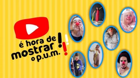 Evento de palhaçaria promove mostra online com vídeos de participantes selecionados