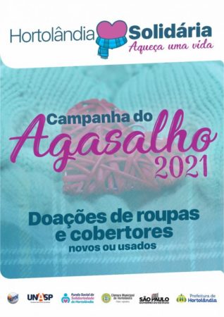 “Drive-thru” da Campanha do Agasalho é neste sábado (12/06)