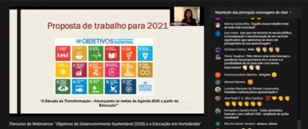 Profissionais da Educação participam de debate sobre os Objetivos de Desenvolvimento Sustentável da ONU