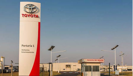 Toyota anuncia investimento bilionário no Brasil