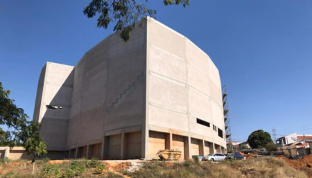 Construção do maior templo religioso de Hortolândia segue em ritmo acelerado