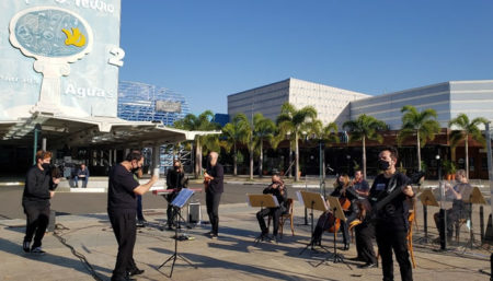 Parque D. Pedro Shopping transmite clássicos da Orquestra Rock durante o mês de julho