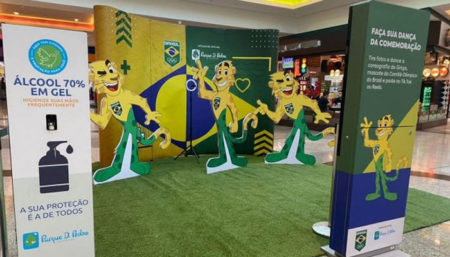Parque D. Pedro Shopping lança ação interativa entre o público e o universo dos esportes
