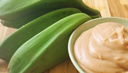 Receita de Biomassa de Banana Verde