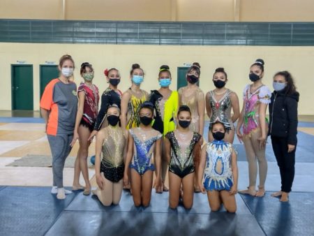 Equipe de ginástica rítmica de Hortolândia vence campeonato junino online da modalidade