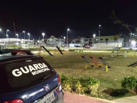 Guarda Municipal realiza rondas preventivas no feriadão e evita “fluxo” no Novo Ângulo