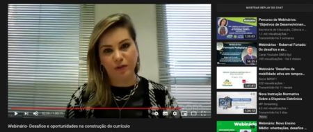 Currículo da Educação Básica é tema do “Percurso de Webinários: Educação na Rede”