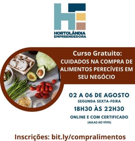 Programa “Hortolândia Empreendedora” está com inscrições abertas para seis cursos online