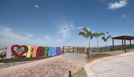 Itatiba ganha mirante com vista panorâmica e letreiro “I love Itatiba”