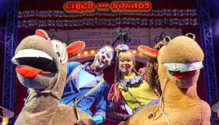 Marcos Frota apresenta em Campinas, Circo dos Sonhos no mundo da fantasia