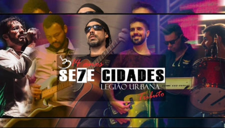 Pela primeira vez em Hortolândia, banda Se7e Cidades faz tributo a Legião Urbana