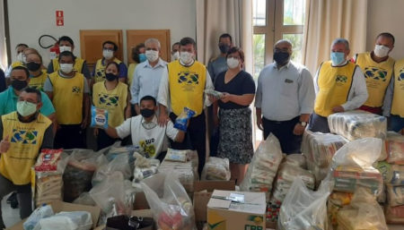 Hortolândia recebe doação mais de 1 tonelada de alimentos