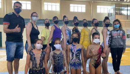 Equipe de ginástica rítmica de Hortolândia representa a cidade com grandes conquistas em torneio internacional