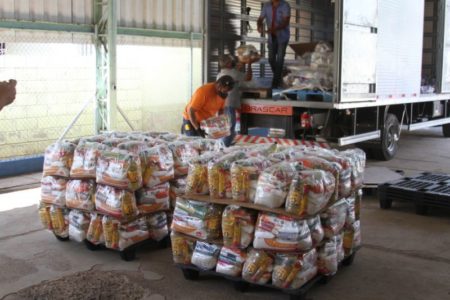 Campanha “Hortolândia Solidária” arrecada 50 toneladas de alimentos